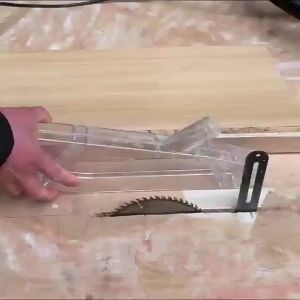 Stand Table Saw Protective Cover Universal Anti Dust Case Clear Plastic Guard With Dispensing Knife Universal for Table Saw