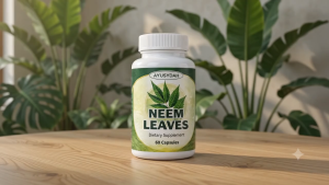 Neem Leaves Capsules | Powerful Full Body Detox | Removes Toxins & Impurities | Boosts Immunity & Liver Function | Blood Cleanse Support | 100% Natural Herbal Supplement | 60 Capsules