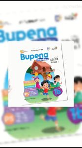 Buku Paket Bupena 1B kelas 1 SD/MI Semester 1 Kurikulum Merdeka Penerbit Erlangga