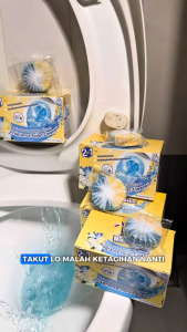 Rabito Cairan Pembersih Toilet - Anti Kerak Bau Wangi Tahan Lama Otomatis Tanpa Di bilas