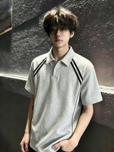 Clean Comfort Striped Color Block Polo T-Shirts