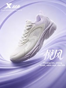 XTEP | Giày Thể Thao Nữ Thông Gió Nhẹ