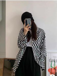 ●ECLAIRE● 043 Kemeja Korea / Kemeja Kasual / Casual Shirt / Kemeja Import / Korean Shirt / Longsleeves Shirt / Square Shirt / Catur Shirt / Kemeja Kotak-kotak / Oversized Shirt / Kemeja Catur / Kemeja Jumbo / Kemeja Oversize / 6398