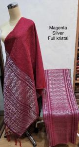 BAHAN KAIN FULL KRISTAL TUMTUMAN EXCLUSIVE CANTIK KAIN TENUN BATAK TERLARIS DAN BAGUS