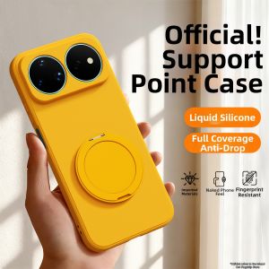 DAOWAIREN | Full Coverage Anti-Drop Rotating Stand Silicone Case For Huawei Nova Series