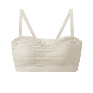 Wireless Lace Strapless Bra Invisible Womens Underwear Gathered Anti-Slip Small Chest Special Invisible Bra Lingerie