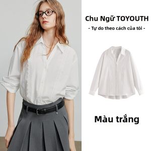 Toyouth | Áo Blouse Voan Dài Tay Form Rộng