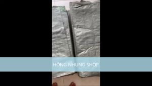 [SÉT] COMBO 5 Bao tải dứa 2 tạ / 15 tạ / 12 tạ / 1 tạ chuyên đóng hàng - Chất liệu nilon dai bền đẹp chắc chắn.