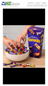 SOCOLA ĐEN / SỮA MIX NHIỀU LOẠI Cadbury ROSES - FAVOURITES - DARK EDITION - KIWI - Marvellous Creations