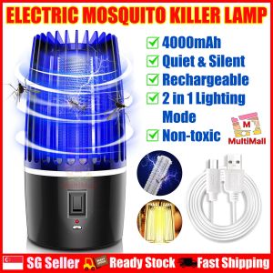 Rechargeable Mosquito Killer Lamp | 2000/4000mAh/USB direct insert | Mosquito Fly Trap Lamp Mosquito Killer | Mosquito Electric | Mosquito Killer Lamp