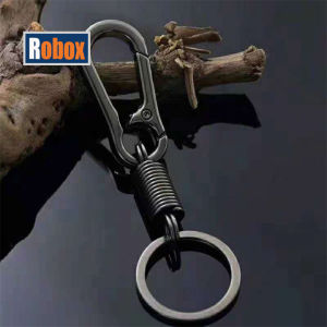 Móc khóa xe ga xe hơi màu titan cao cấp hình viên đạn