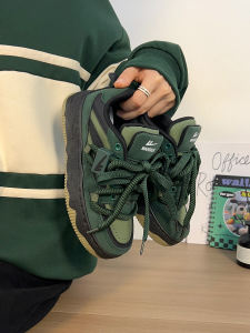 Giày Thể Thao Nam Warrior 2025 Giày Đế Xuồng Đế Cao Su Đế Dày Mùa Xuân Phong Cách Hàn Quốc Thời Trang Thường Ngày