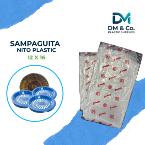 Sampaguita Nito Plastic Bag 12x16 Clear | Multipurpose Packaging Plastic | Matibay na Plastic