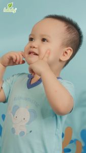 LULLABY - Bộ bé trai cộc tay SUPERIOR PETIT - NH312N