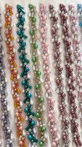 Payet Rangkai Mutiara a7/ Bisa costum warna dan ukuran