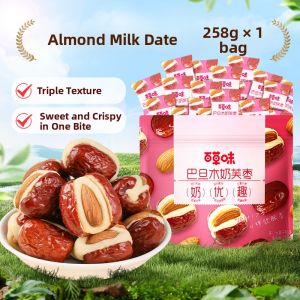 BE&CHEERY | Almond Cream Filled Jujube 258g