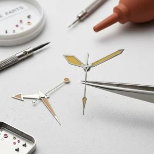 Green Lume NH35 Watch Hands Vintage Retro Sword for NH36 Movement GMT Needle Snow Hour Minute Second Luminous Repair Kit