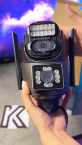 Camera Wifi KD145 Quan SátXoay 360°Chế Độ Ban Đêm Âm Thanh 2 Chiều Đèn Flash Gọi Thoại Thực Tại