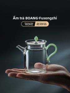 BOANG | Single Serve Water Separation Glass Teapot