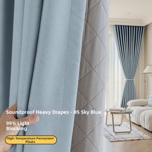 Nature Wind Sunshine | Soundproof Thermal Blackout Windproof Curtains