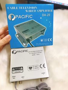 Khuếch đại tín hiệu truyền hình cáp Pacific DA20 mới 100% - bảo hành 12 tháng
