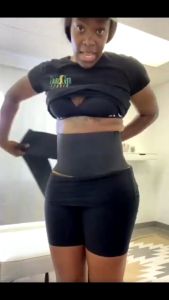 Leeshine Waist Trainer for Women Fitness Abdominal Elastic Belt Long Torso Tummy Wraps Belly Waist Body Shaper