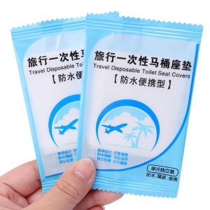 Disposable Toilet Seat Cover Mat Portable Travel Safety Toilet Seat Paper Pads Waterproof Cushion Bathroom Accessiories