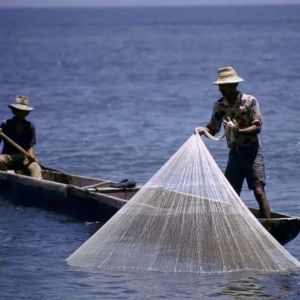 Handmade 10 kaki 11 kaki 12 kaki jala ikan dri jala ikan fishing net rampat ikan jala ikan udang jala tangsi pasang Batu Timah Outdoor