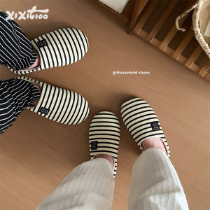 Dép Đi Trong Nhà Chống Trượt Thấm Hút Mồ Hôi Mùa Hè 2025 Dép Đi Trong Nhà Phong Cách Thường Ngày Đế Bằng Đế Cao Su TPR