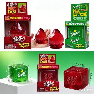 2026 New Schylling Needoh Nice Sensory Squeezing Toy Cube for Stress Relief and Fingertip Release Toy