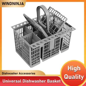 Universal Detachable Multifunctional Dishwasher Basket For Bosch/Maytag/LG/Kitchenaid/GE Dishwasher Fork Spoon Cutlery Storage