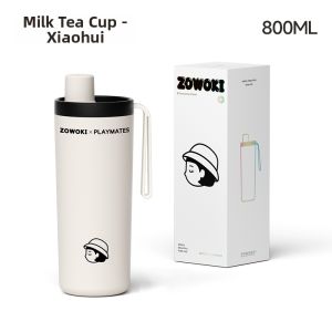 Insulated Stainless Steel Straw Cup Dual Drinking