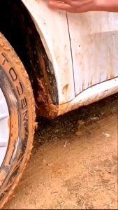 Bộ 2 Tấm Cao Su Chắn Bùn Thể Thao Kích Thước 27x23cm Kèm Ốc Vít Chất Liệu Cao Su Mềm cao