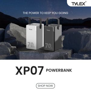 XP07 70000mAh Power Bank with 22.5W Fast Charging Power Supply Onhand Sale