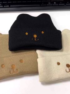 LAKOE Topi Kupluk Bayi Laki Laki Dan Perempuan Topi Rajut Usia 2-24 Bulan