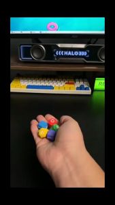 🚙พร้อมส่งจากไทย🚗 หมากเก็บสควิซเกมส์🦑Squid Game/หมากเก็บเกาหลี/gonggi/หมากเก็บเกาหลีพร้อมกล่องเก็บ/สินค้าพร้อมส่งทุกวัน