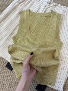 Áo Camisole U Cổ Dập Ly Giảm Mỡ Ngực Phụ