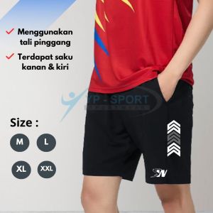 Celana pendek pria olahraga - celana pendek bawahan olahraga murah terbaru