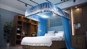 Màn chống muỗi khung không khoan tường khung chữ U kéo thu màn bằng ròng rọc (khung+ màn)