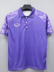 [จัดส่งภายใน 1-3 วัน]เสื้อโปโลผู้ชาย EGO เสื้อโปโลผู้ชายพิมพ์ลายทันสมัยเสื้อโปโลกอล์ฟลำลองเสื้อแขนสั้นนุ่มสบายระบายอากาศได้