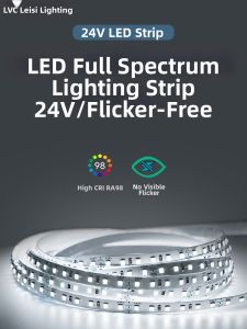 NVC | New Full Spectrum Adhesive LED Light Strip 24V