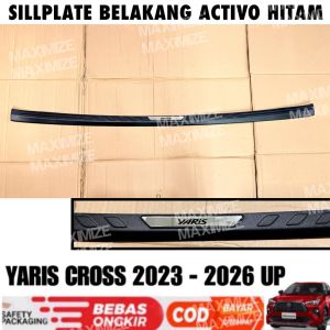 Sillplate Belakang Yaris Cross 2023 2024 2025 2026 2027 Hitam GR SPORT