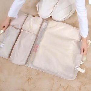 7-In-1 Travel Bag Storage Original Organizer Portable Underwear Bag Foldable Storage Large Capacity Waterproof Business Trip Luggage Bag Conveniet Carry-on Personal Clothes Storage Pouch Classified Storage Save Space Hangable Travel Bedroom Wardrobe