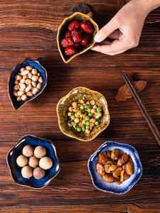 Đĩa Gốm Sứ Nhật Bản Hình Trái Tim Không Đều Dùng Trong Gia Đình Đĩa Đựng Nước Mắm Đĩa Đựng Nước Sốt Mắm Tôm Đĩa Đựng Ớt Đĩa Đựng Nước Mệt