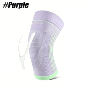 1/2PCS Lightweight Knee Brace Support with Gel Pad Compression Knee Sleeve Sports Knee Guard for Gym Running Cycling Hiking