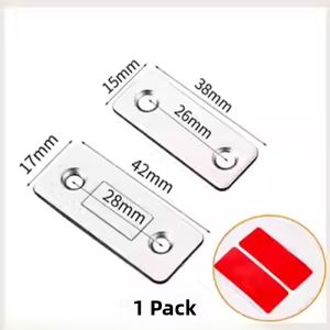 Invisible Anti-Slip Magnetic Drawer Closure Stickers No Drilling Required Fixed Buckle for Doors And Cabinets Child Safety Locks