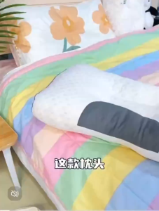 Cervical Pillow for Neck Pain Relief Soft Sleeping Bantal Support Massage Pillow Neck bantal tidur