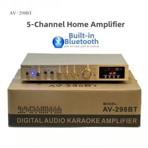 High Power Home Theater Amplifier 5.1 Channel Bluetooth Radio