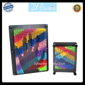 Children Pin Art DIY Toy DIY Art DIY Pinart Sensory Toy Board Game Art Craft Montessori Board Game Mainan Art Mainan Kanak