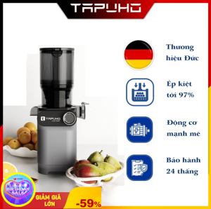 Máy ép chậm TAPUHO TSJ66 Ép kiệt 97% Công suất 200W Độ ồn < 69dB Chất liệu inox 304 an toàn cho sức khỏe Mẫu mới 2024
